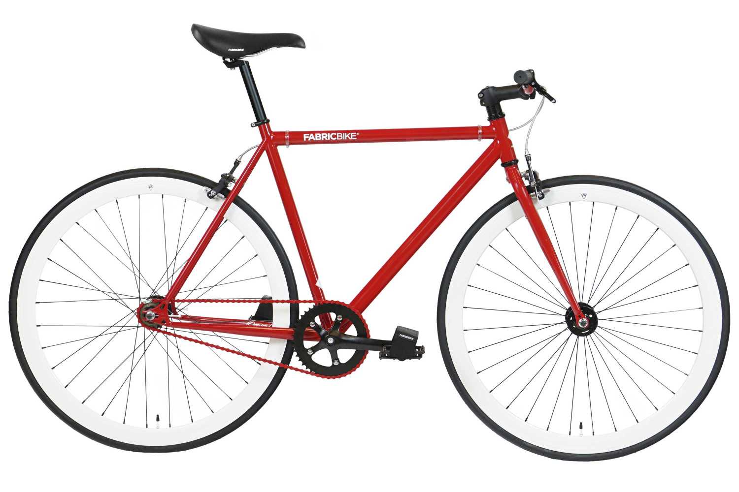 Bici Fixie Original Matte Black & Red