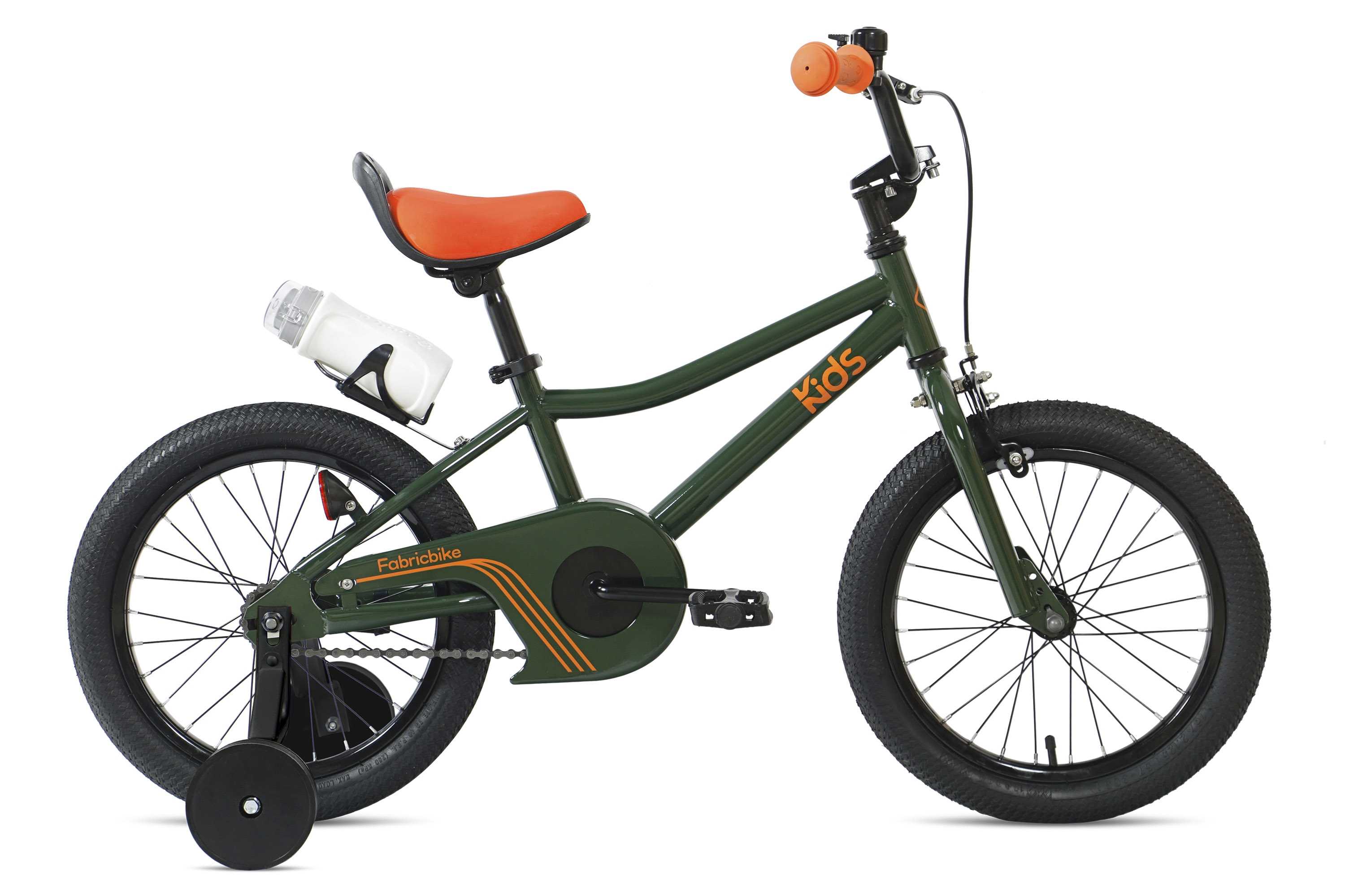 Bicicletta per Bambini con Pedali per Bambini e Ragazze 4 Colori FabricBike Kids Ruote Rimovibili da 12 e 16 
