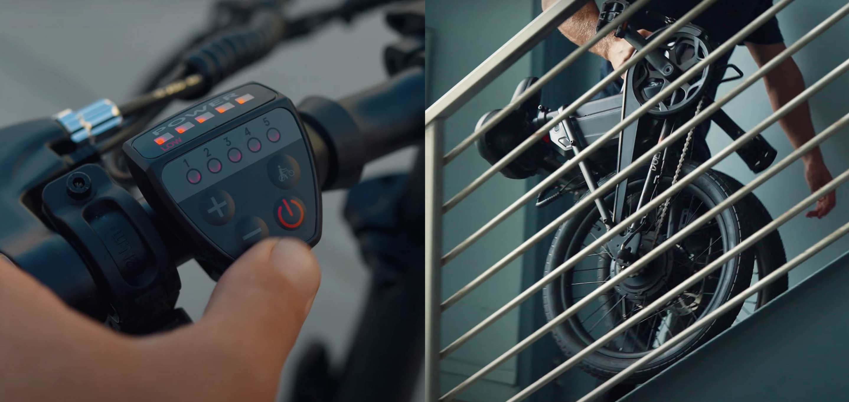 Bicicleta eléctrica plegable para ciudad